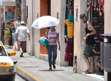 Ola de calor pone a arder a Yucatán con temperaturas superiores de hasta 42 grados 