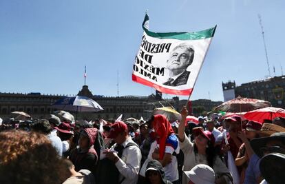 Cuándo y dónde ver el evento de mañana de AMLO "el triunfo del pueblo” en el Zócalo
