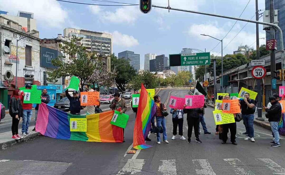 Los manifestantes lograron una mesa de diálogo con las autoridades capitalinas para la liberación de las vialidades. Foto: Especial