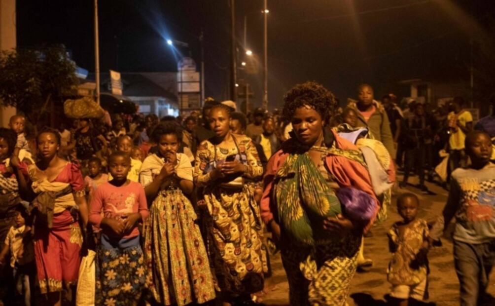 Volcán Nyiragongo en el Congo entra en erupción tras intensa actividad