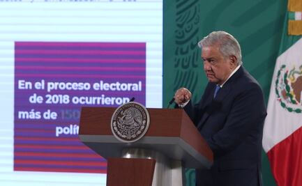 Ya inició el plan para proteger de la delincuencia a candidatos: AMLO