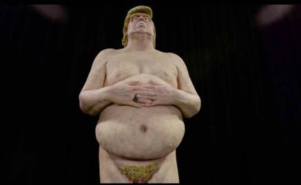 Miami: Roban estatua de Donald Trump desnudo