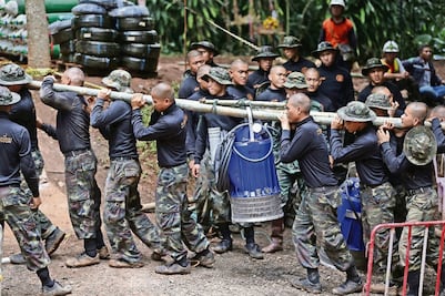 Descartan en Tailandia un rescate inminente