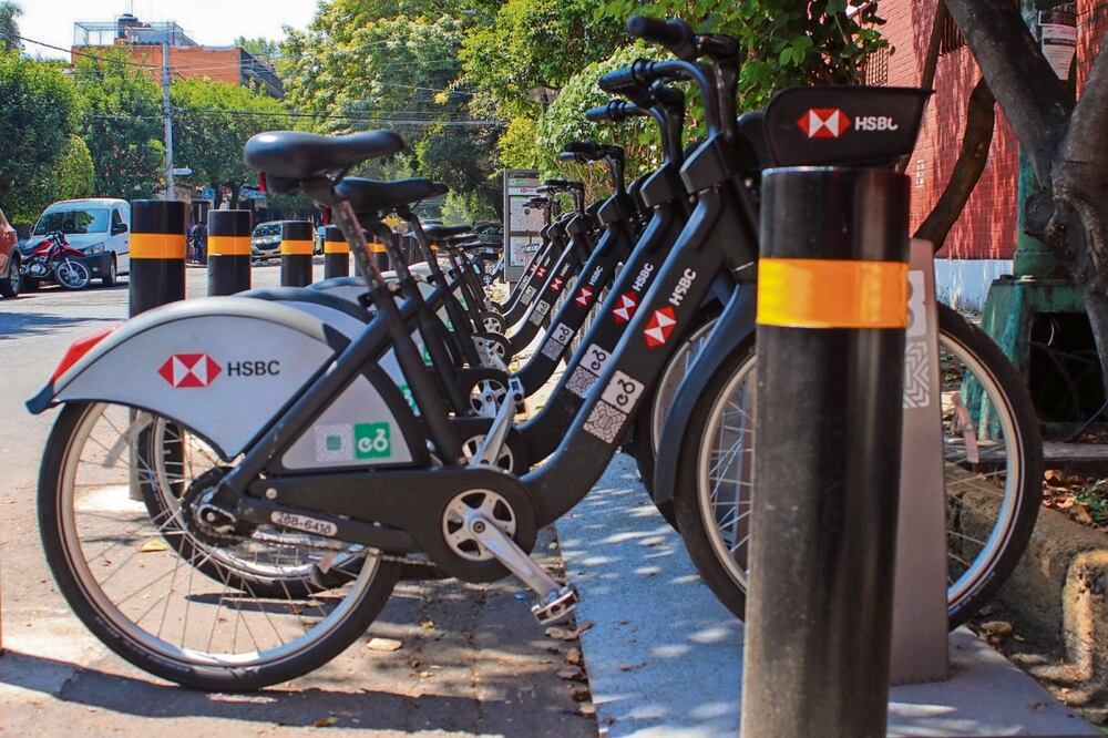 En total se instalaron 642 estaciones y ya hay en funcionamiento siete mil 344 bicicletas, señaló la Semovi. Foto: Especial