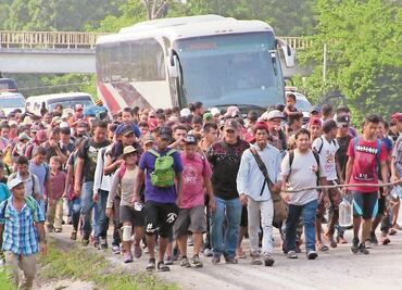 Cubanos del Viacrucis se unen a centroamericanos