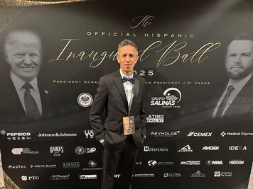 Asiste el COO de Axen Capital a la Hispanic Inaugural Ball en Washington D.C., junto a Donald Trump Jr