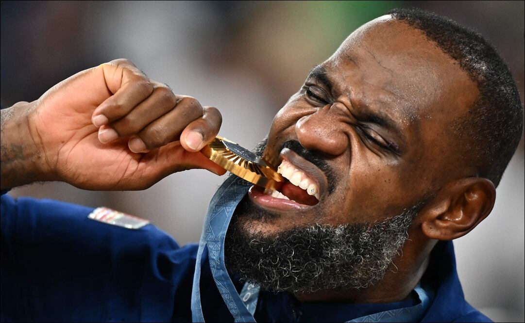 LeBron James advierte: Un orgullo ganar otro oro olímpico, pero no me veo en Los Ángeles - Foto: AFP
