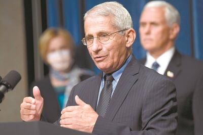 Fauci elogia postura de Biden ante el coronavirus y la Casa Blanca enfurece