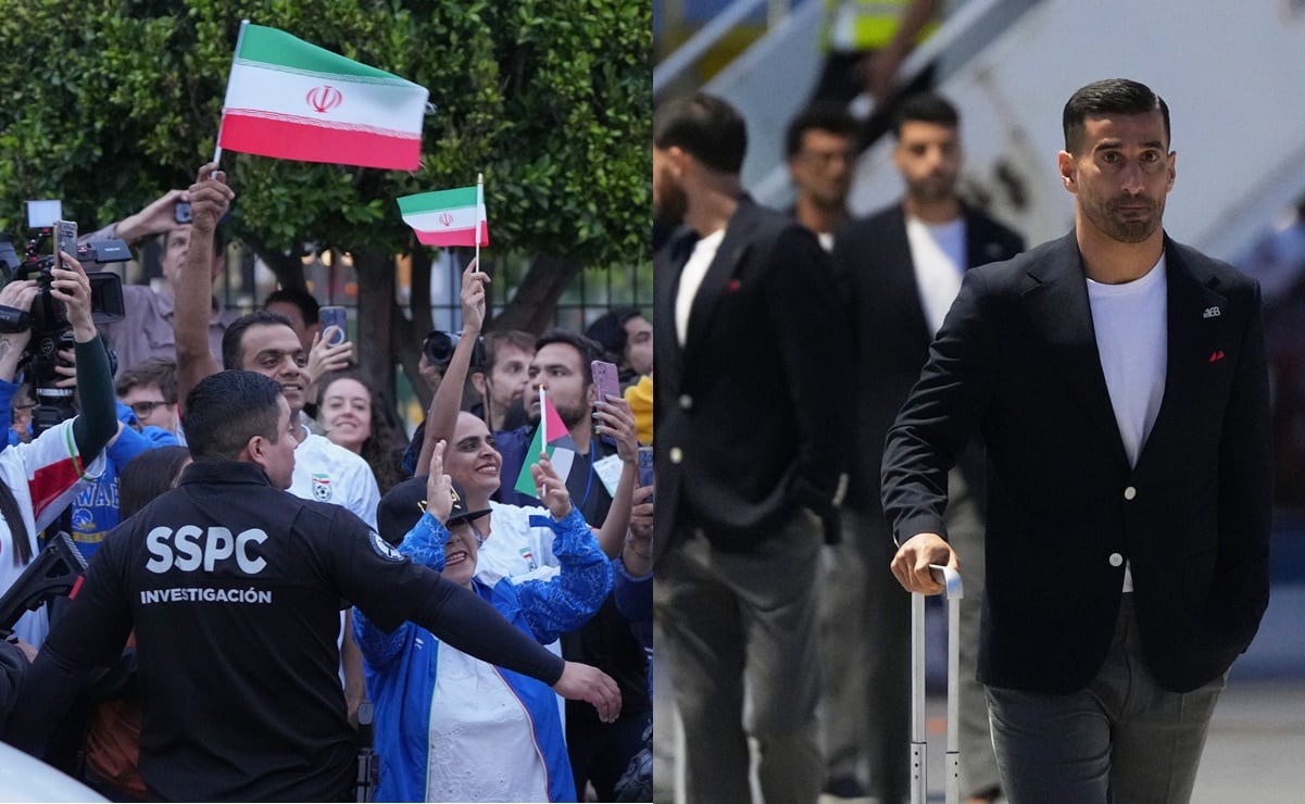 Selección de Irán llega a México; concentrará en Tijuana para el Mundial 2026