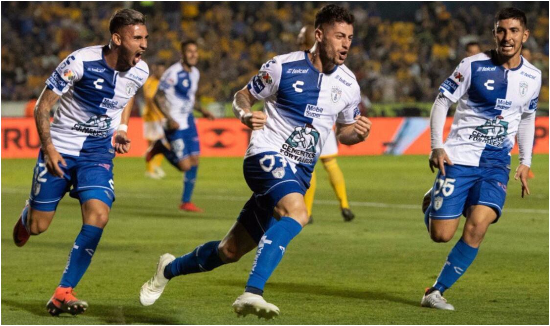 Pachuca celebra un gol - FOTO: Especial