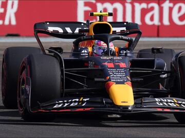Checo Pérez saldrá cuarto en el Gran Premio de Miami de la F1