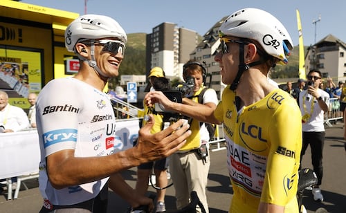 Pogacar wins 10th stage of Tour de France, extends overall lead