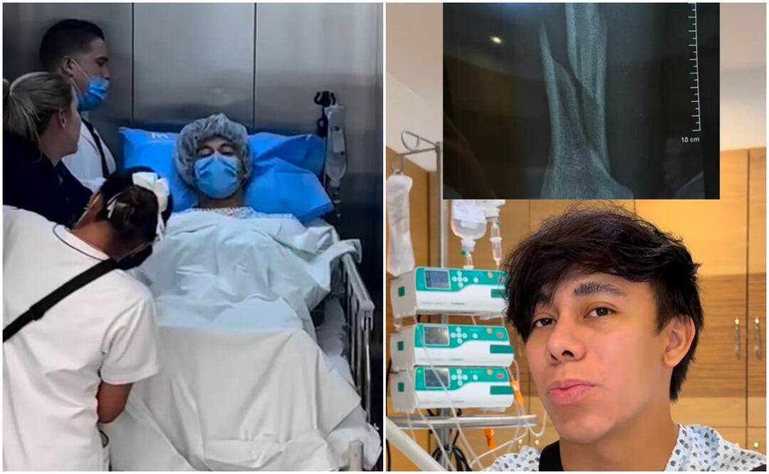 El influencer fue operado de emergencia, alertando a sus miles de seguidores. Foto: @sonrixs