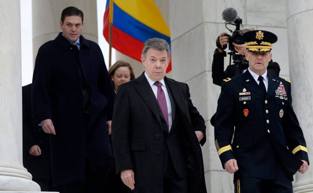 El presidente Barack Obama recibe hoy en la Casa Blanca a su homólogo colombiano, Juan Manuel Santos, para celebrar los 15 años del Plan Colombia, el programa militar que se ideó para luchar contra el narcotráfico y la guerrilla (Foto: EFE)
