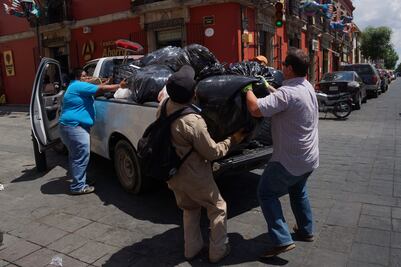Paralizan sindicatos municipio de Oaxaca por deudas de pensiones
