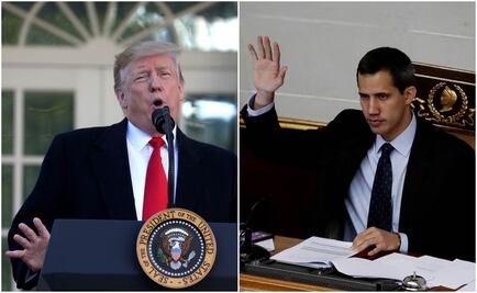 Donald Trump habla por teléfono con el líder opositor venezolano Juan Guaidó