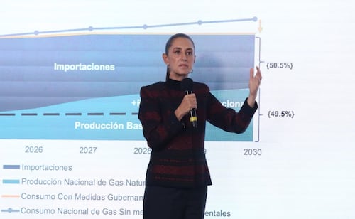 "Vamos paso por paso", dice Sheinbaum sobre fracking en México; alista consultas y análisis de agua salada en el subsuelo