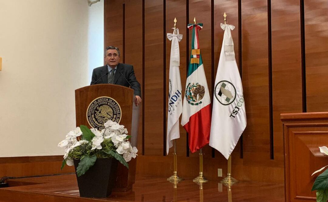 El ombudsperson, Luis Raúl González Pérez aseguró: “Nosotros siempre vamos a ser respetuosos de lo que establezca el ordenamiento jurídico". FOTO: Mariluz Roldán