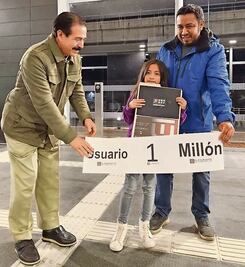 Alcanza Tren El Insurgente un millón de pasajeros