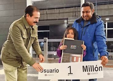 Alcanza Tren El Insurgente un millón de pasajeros