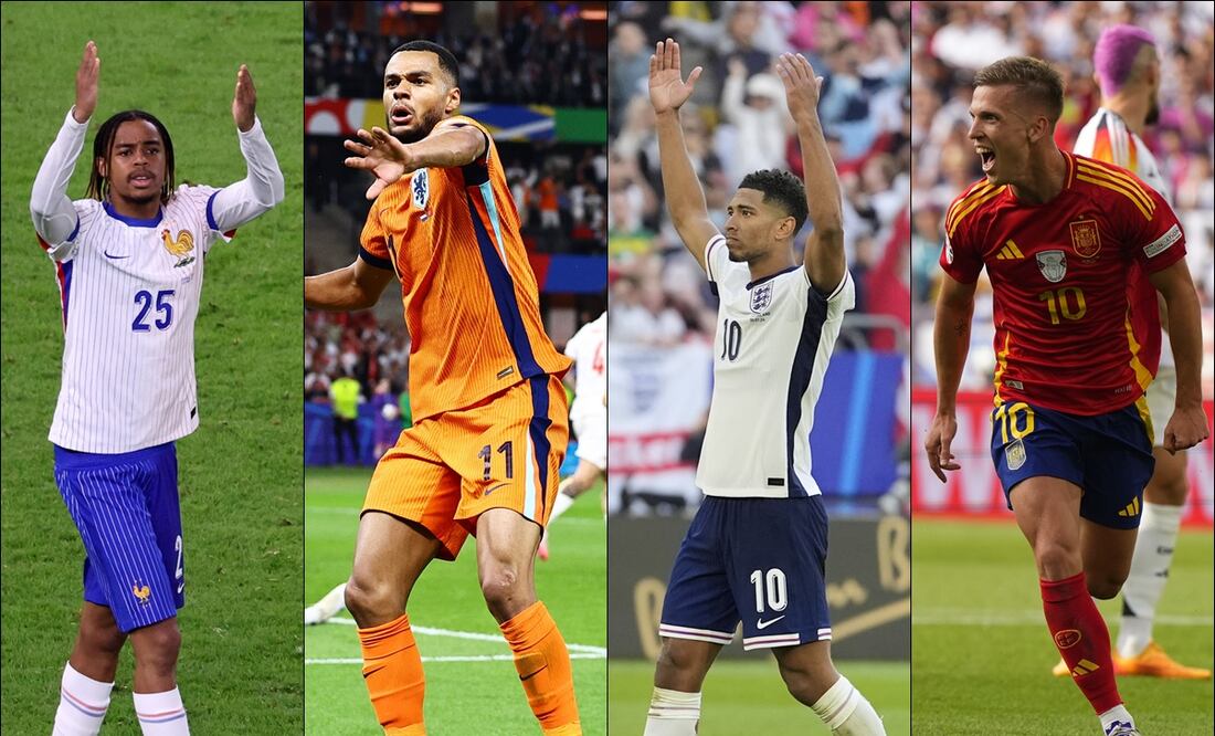 Conoce cuándo y cómo se disputarán los cruces de las semifinales de la Eurocopa 2024 / FOTO: ESPECIAL