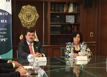 Acuerdan mejorar atención a delitos en comercios de CDMX