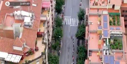 La Vuelta a España desenmascara plantación de marihuana 