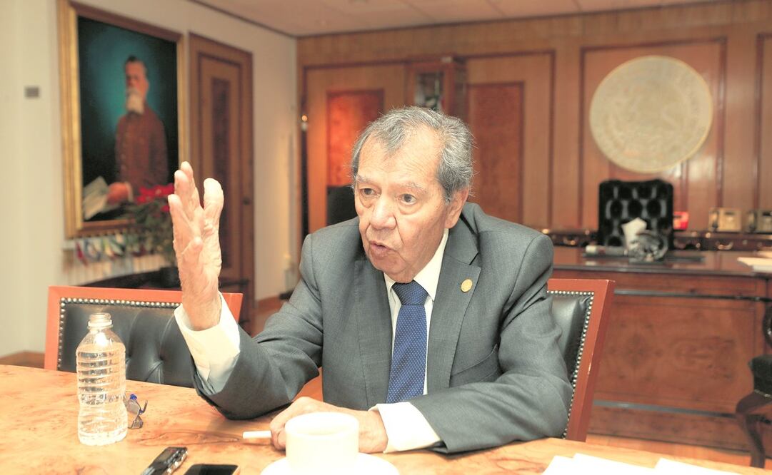 Porfirio Muñoz Ledo fue presidente de la Mesa Directiva de la Cámara de Diputados. Foto: Archivo EL UNIVERSAL