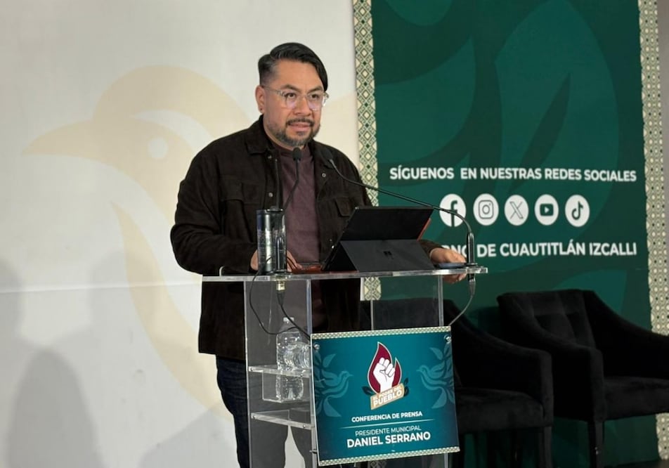 Luis Daniel Serrano Palacios, durante una conferencia de prensa realizada este martes. Foto: Arturo Contreras / EL UNIVERSAL