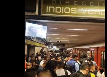 Metro CDMX: Falla de tren ocasiona retrasos de media hora en Línea 3