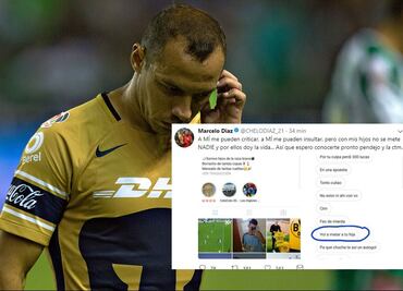 Amenazan en redes a hija de Marcelo Díaz