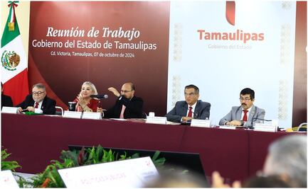Américo Villarreal se reúne con los 43 alcaldes de Tamaulipas; expone 26 proyectos estratégicos para el estado