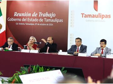 Américo Villarreal se reúne con los 43 alcaldes de Tamaulipas; expone 26 proyectos estratégicos para el estado