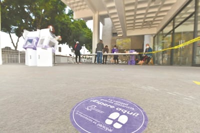 Sin incidentes, y sin vecinos, transcurrió la consulta sobre presupuesto en colonias de CDMX