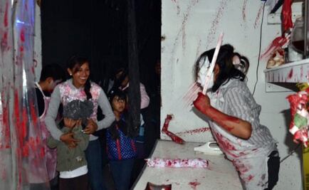 Alistan laberinto del terror en Naucalpan