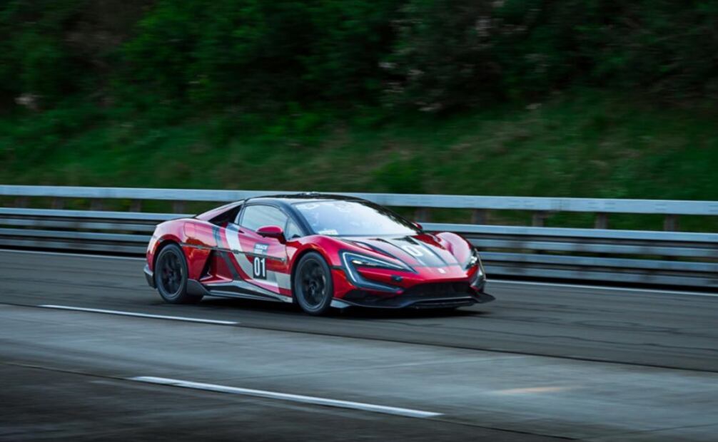 Yangwang U9 Track Edition. Foto: BYD