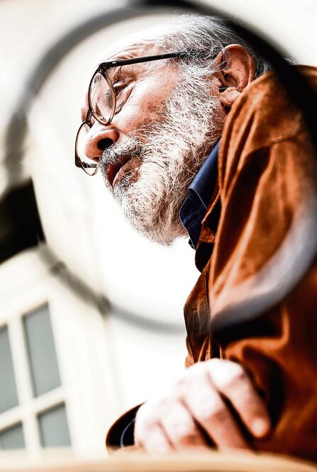 Guillermo Sheridan sigue con la investigación sobre la vida de Octavio Paz; dentro de dos años planea publicar el cuarto y último tomo de la biografía del Premio Nobel de Literatura 1990 (GERMÁN ESPINOSA. EL UNIVERSAL)