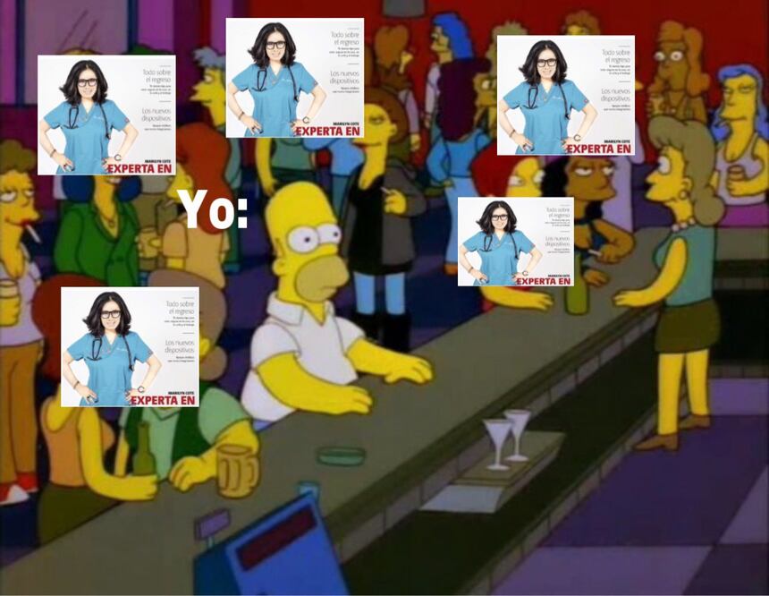 El caso viral de la supuesta doctora provocó una ola de divertidos memes. Foto: Redes sociales