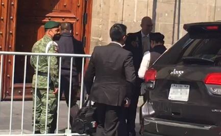 Previo al 8M, secretaria de Seguridad sostiene reunión urgente con AMLO