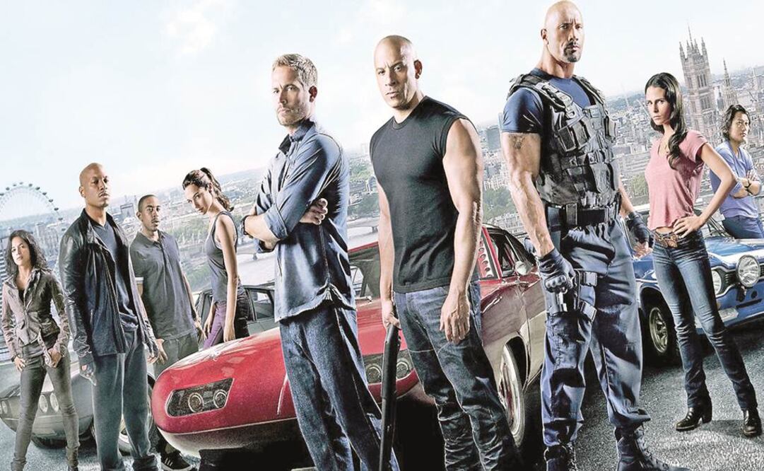 A nivel mundial, la cinta de acción  Rápidos y furiosos 7 se ubica en cuarto lugar de taquilla  de todos los tiempos. (Foto: Archivo / EL UNIVERSAL)