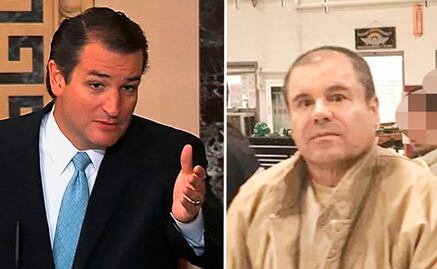 Ted Cruz propone que "El Chapo" pague el muro de Trump