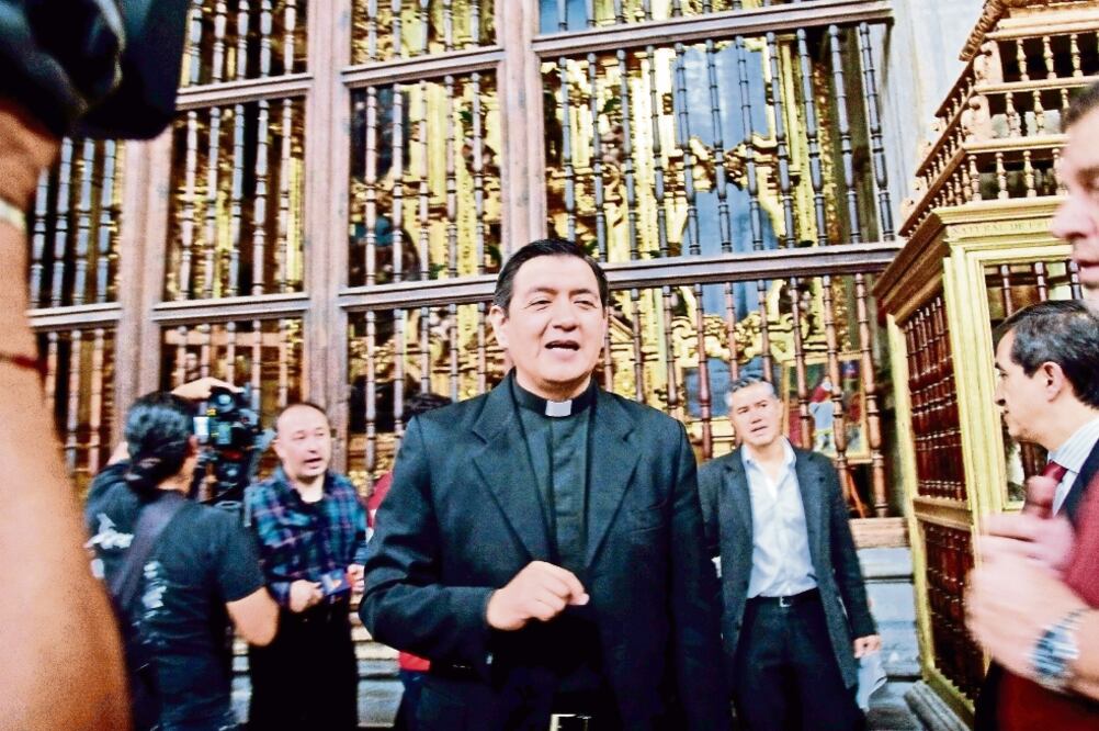 Hugo Valdemar, vocero de la Arquidiócesis, dijo que todo apunta a que los recientes asesinatos de sacerdotes fueron cometidos por el crimen organizado (ENRIQUE ORDÓÑEZ. CUARTOSCURO)