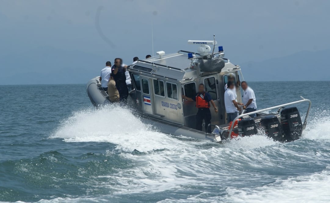 Oficiales del Servicio de Guardacostas de Costa Rica en una imagen de archivo (Foto: Archivo / EL UNIVERSAL)