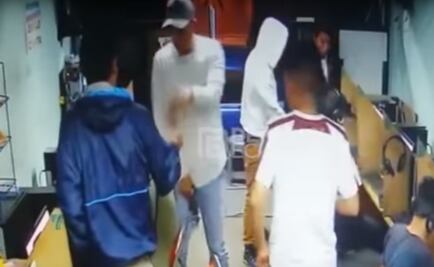 Graban asalto en cibercafé de Ecatepec