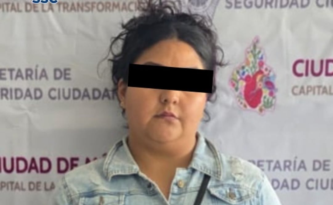 Detienen a mujer durante su visita en el Reclusorio Norte (25/01/2026). Foto: Especial
