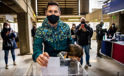 Messi ya votó en las elecciones del Barcelona