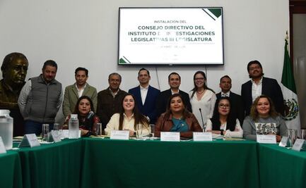 Instalan Consejo Directivo del Instituto de Investigaciones Legislativas; buscan mejorar las prácticas parlamentarias