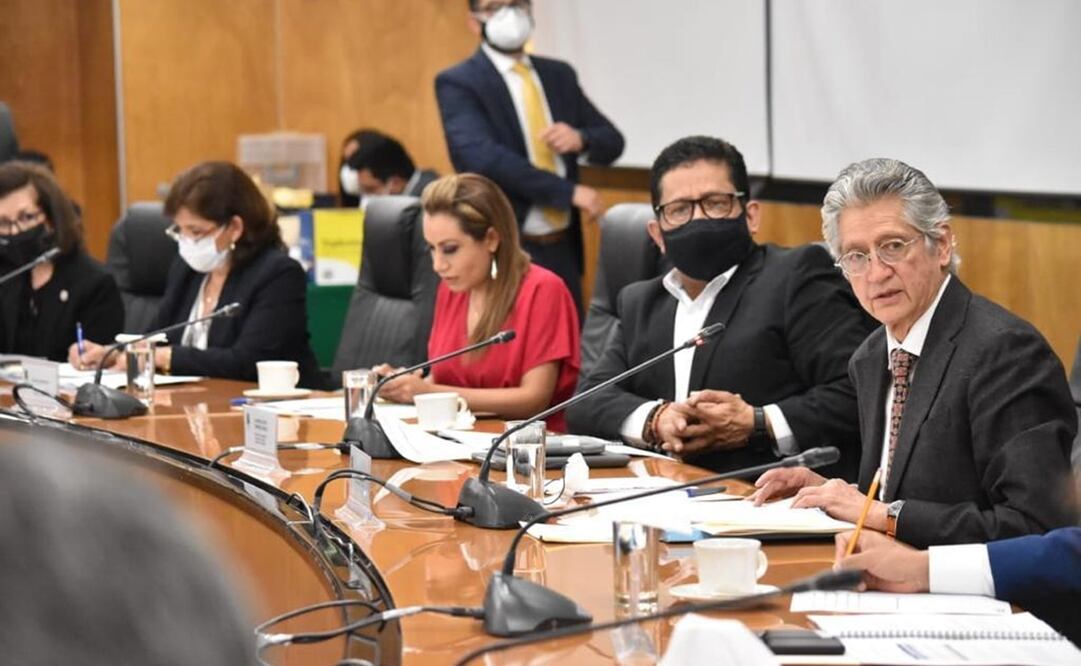 Comparecencia del auditor especial de Desempeño, Agustín Caso Raphael / Foto de Diego Simón Sánchez. EL UNIVERSAL