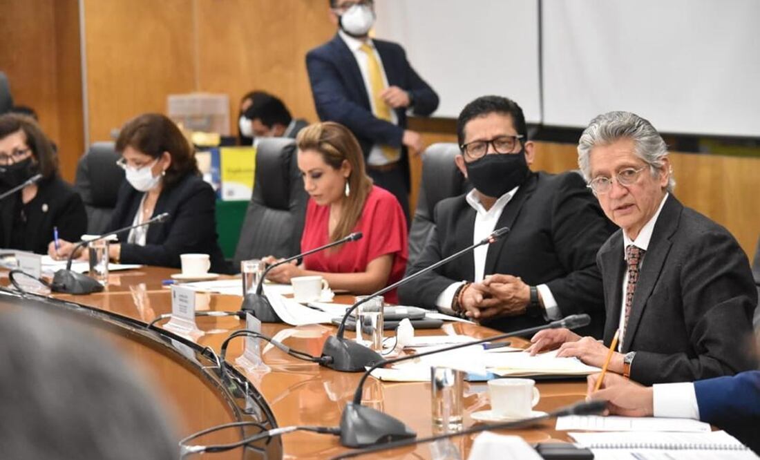 Comparecencia del auditor especial de Desempeño, Agustín Caso Raphael / Foto de Diego Simón Sánchez. EL UNIVERSAL