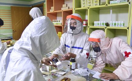 Con té y gárgaras de agua salada, Corea del Norte combate al Covid-19 ante la escasez de medicamentos